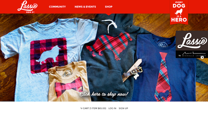 Pointer Creative Integrates Shopify with WordPress: Lassie Co.