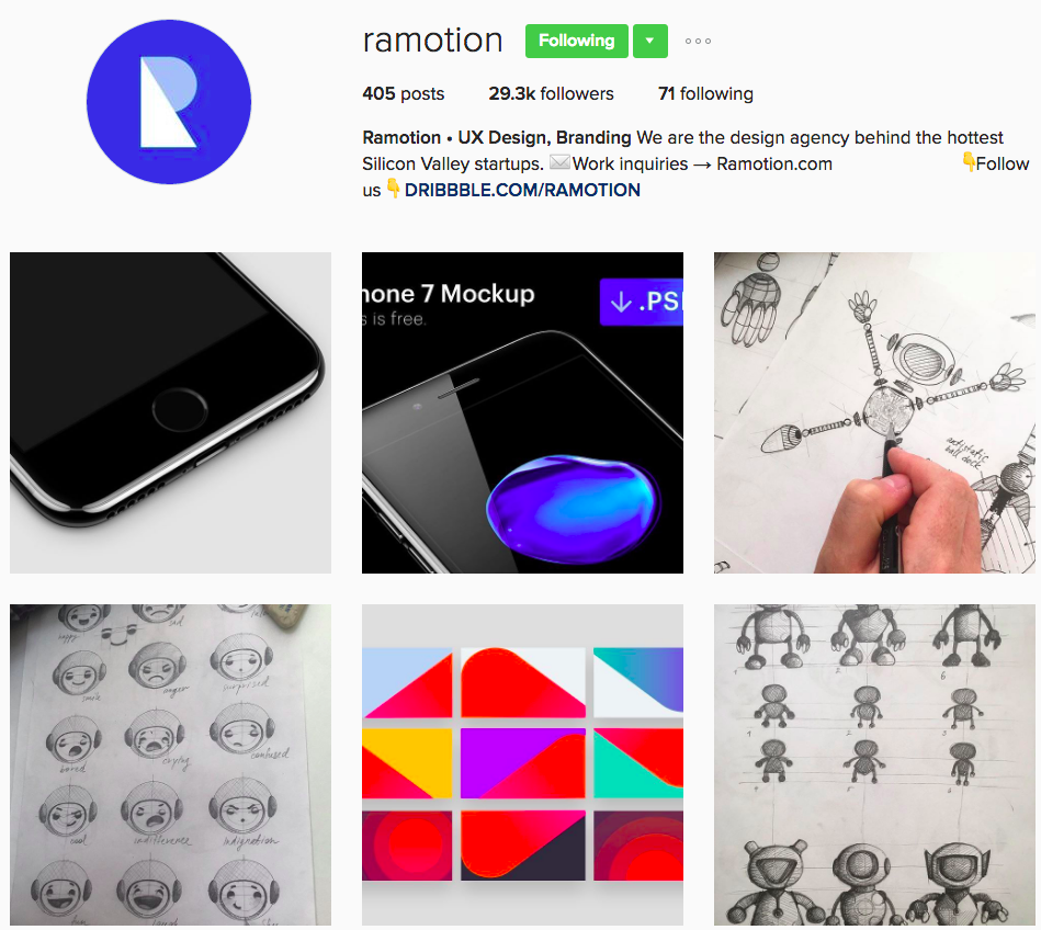 Agencies and Freelancers You Should Follow on Instagram - Ramotion