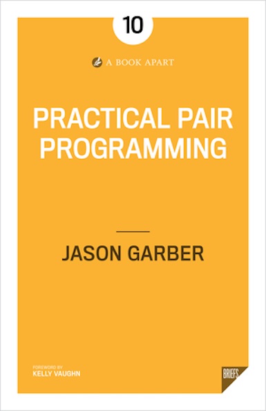 app development books: practical pair programming book cover