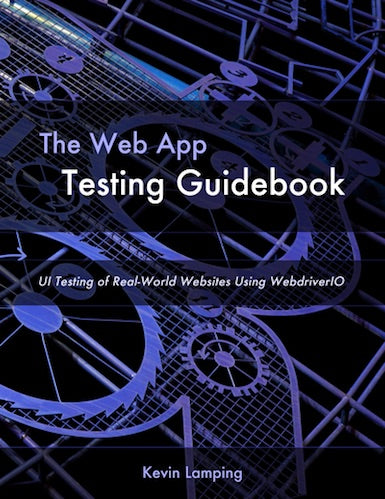 app development books: the web app testing guidebook