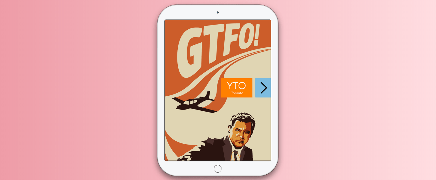 beautifully designed apps: gtfo