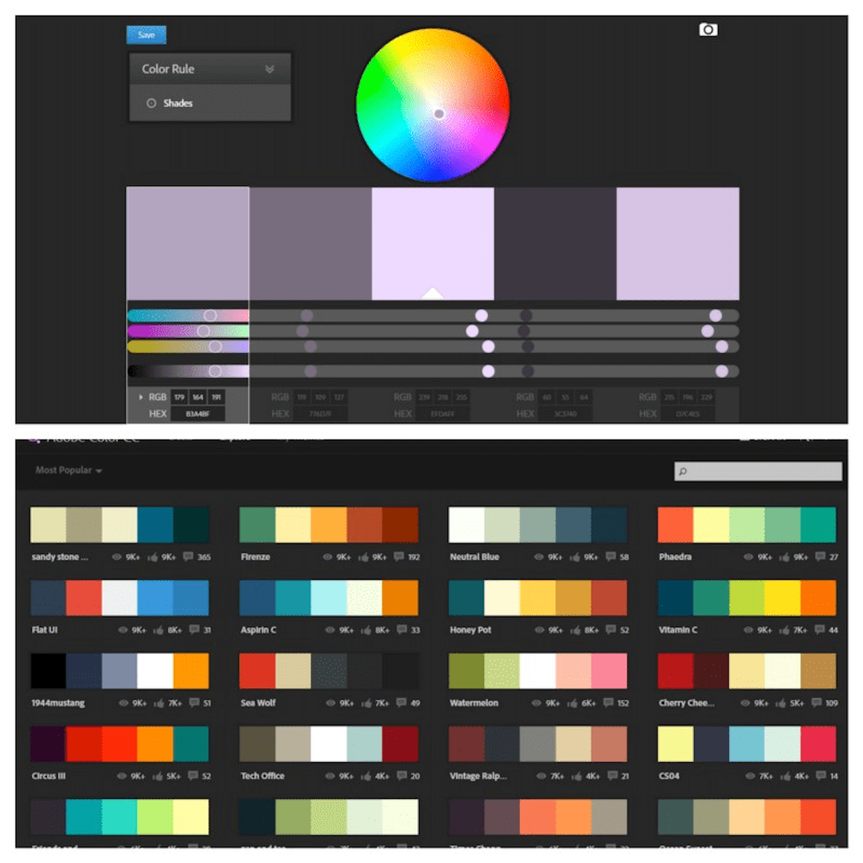 best colors for websites