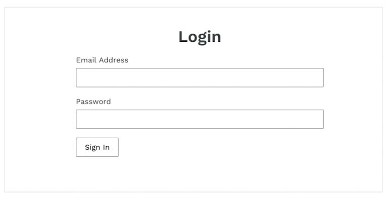 build forms on shopify: log in working model