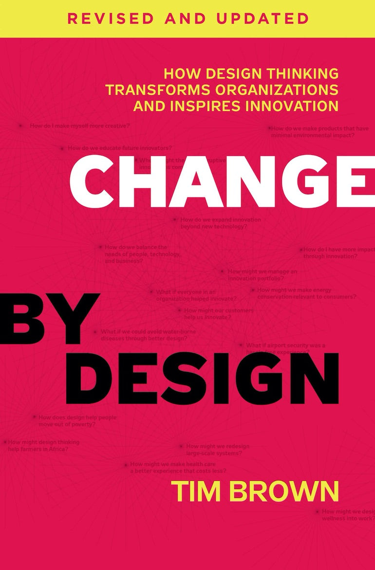 design books: book cover, Change by Design