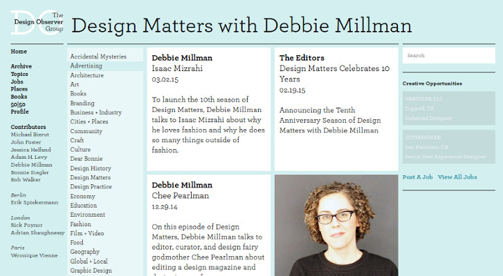 Web Design and Development Podcasts: Design Matters