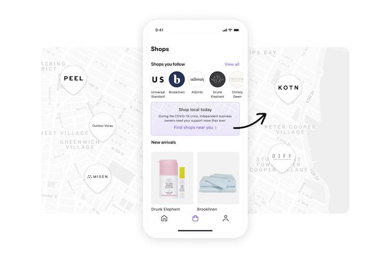 ecommerce trends: shopify's shop mobile app