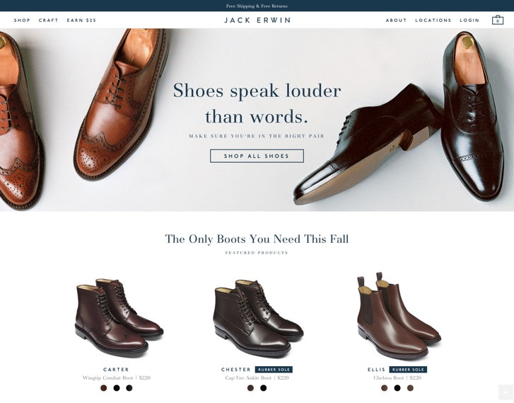 10 Stylish Ecommerce Website Designs from the Fashion World