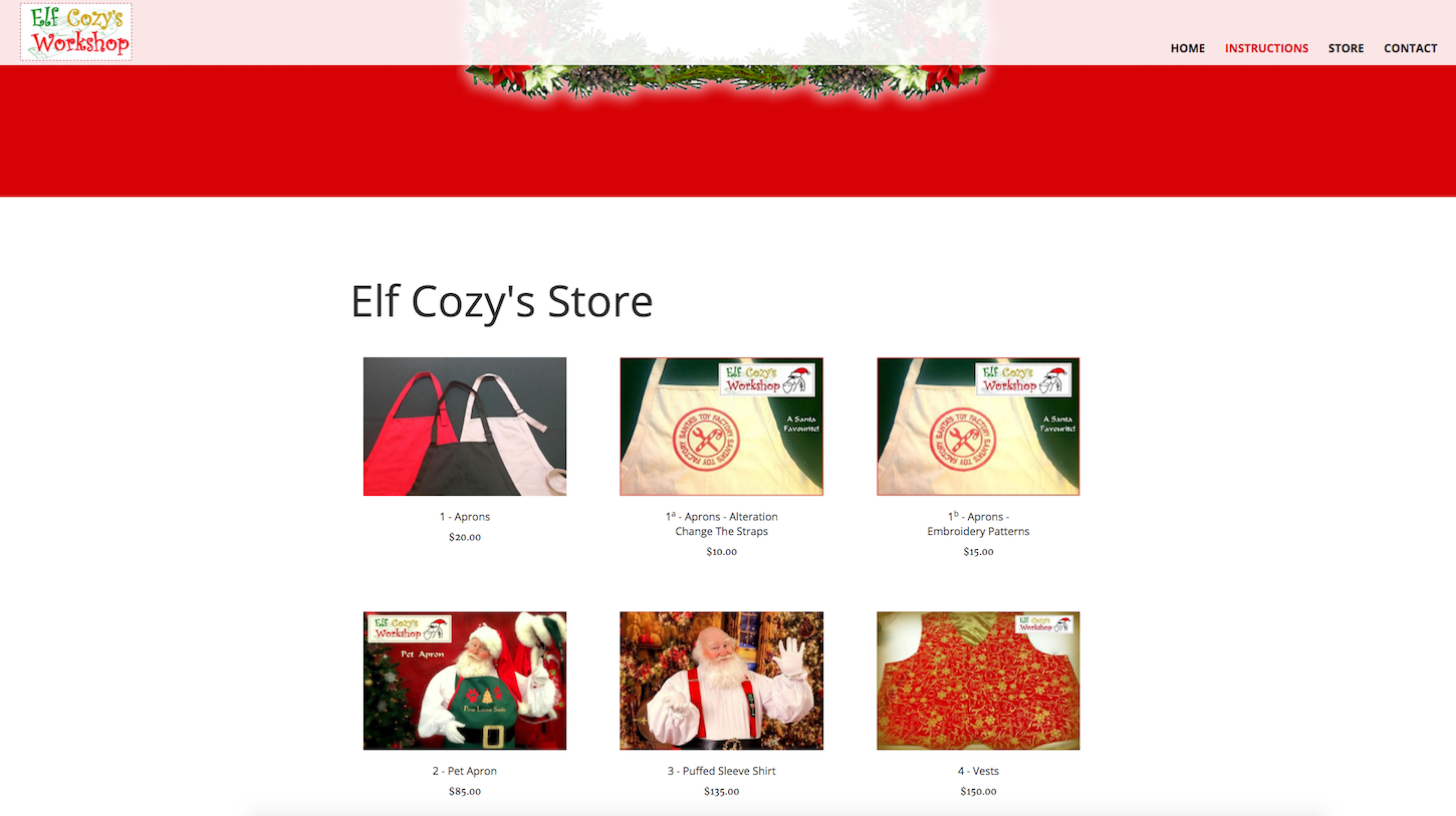 Four smart reasons to embed a shopify store: Elf cozy