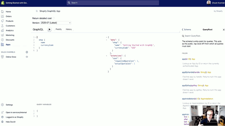 getting started with graphql: querying for products