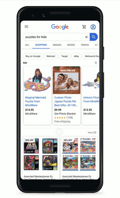 google ads: shopping ads