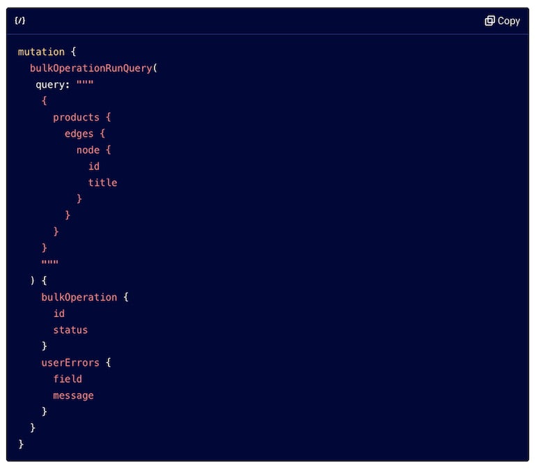 Graphql rate limits: screenshot taken from YouTube video 