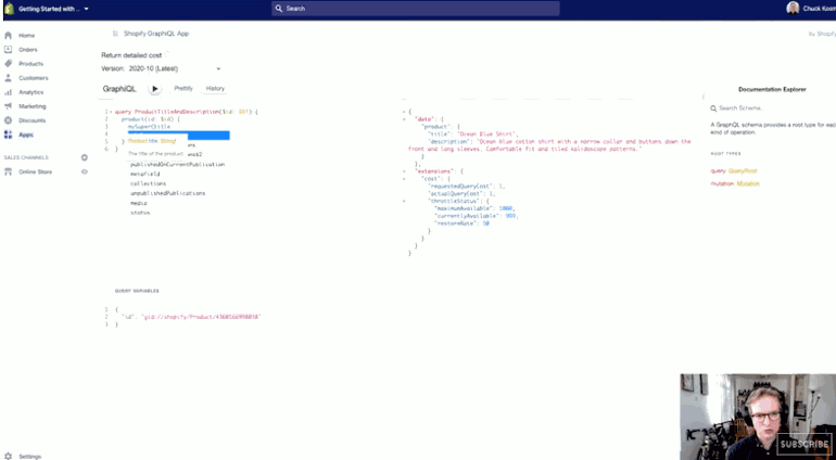 how to use graphql aliases: gif from video