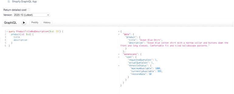 how to use graphql aliases: screengrab of where you'll begin