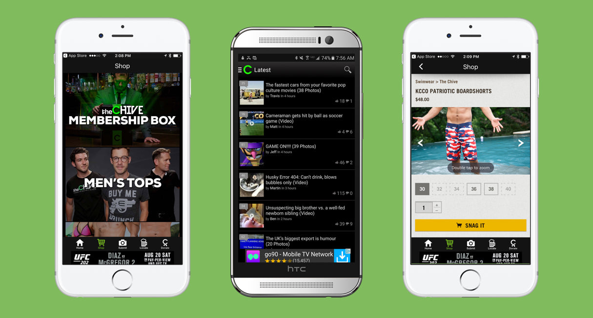 iOS and Android Buy SDKs: theCHIVE