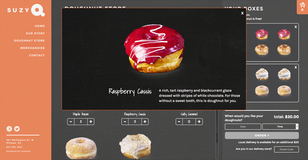 Jackpine designs SuzyQ Doughnuts: Donut description