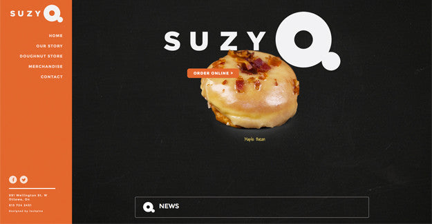 Jackpine designs SuzyQ Doughnuts: Maple bacon