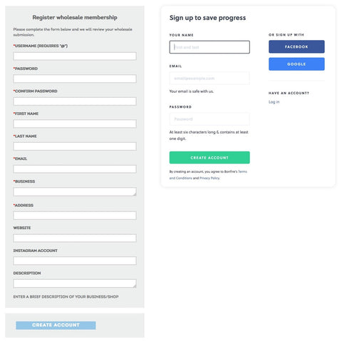 landing page optimization: forms