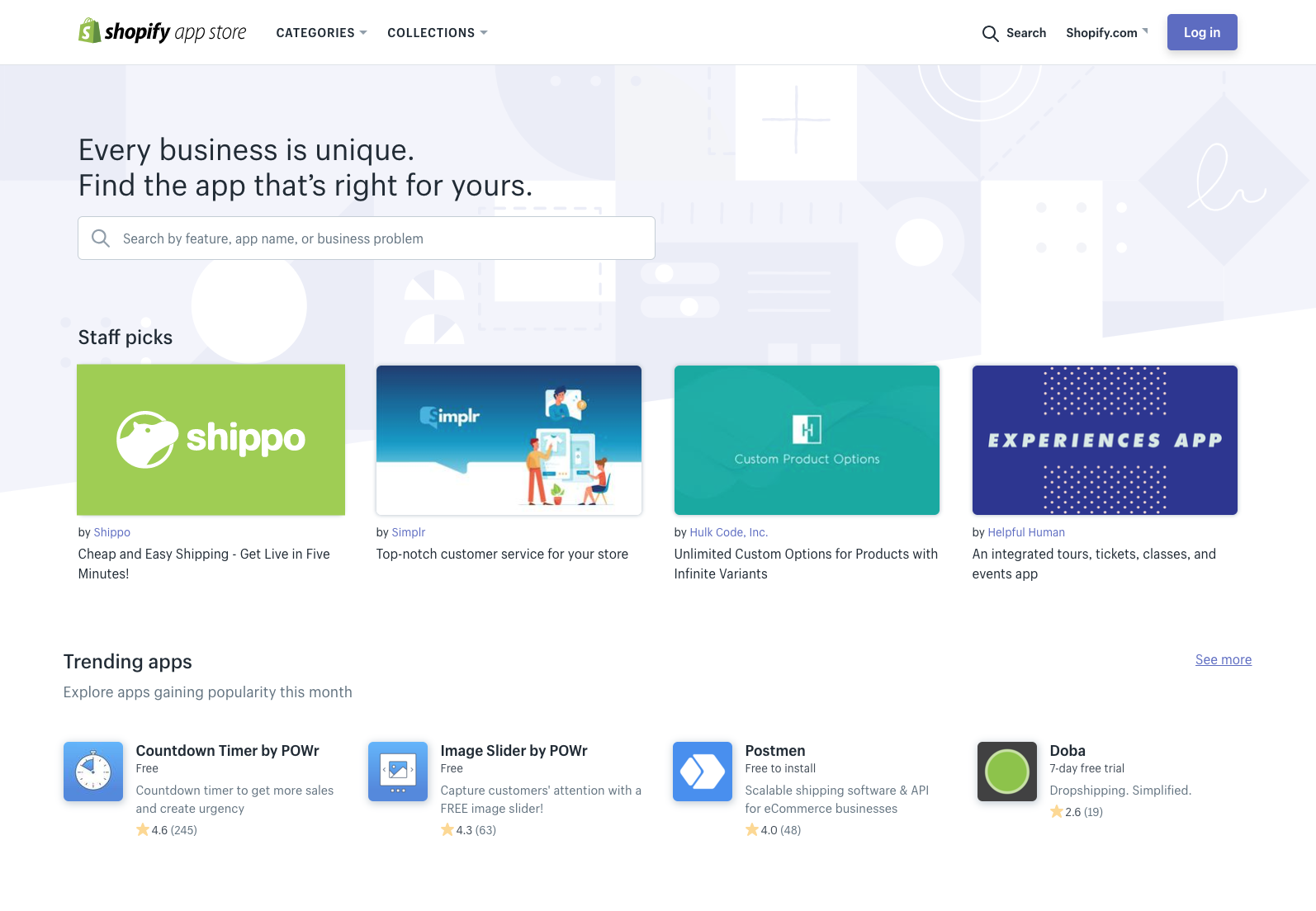 Optimize app listing for Shopify staff pick