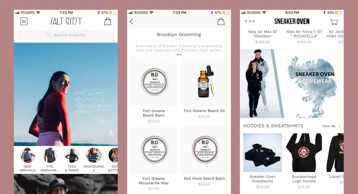 shopify commerce awards apps honorable mentions: tapcart