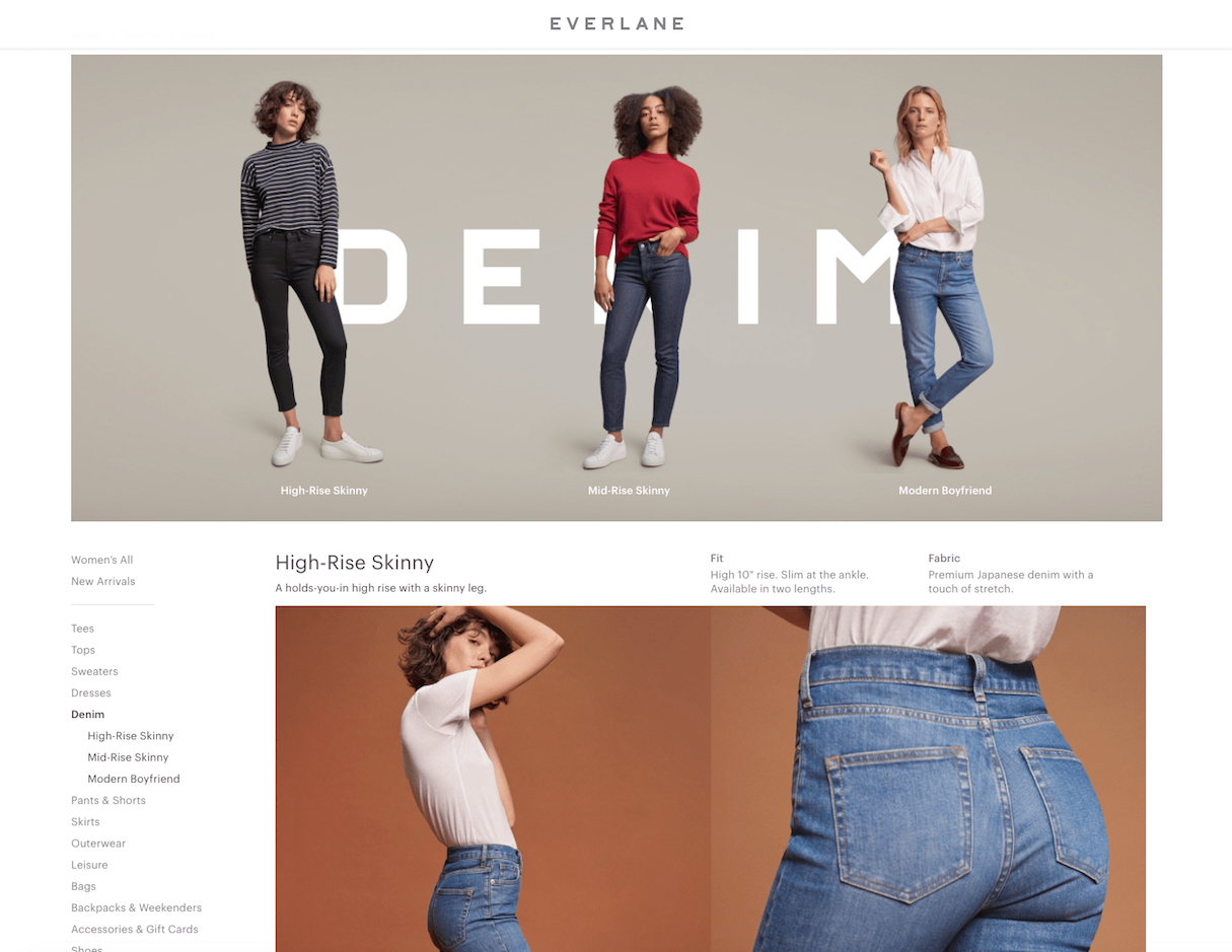 shopify commerce awards: everlane