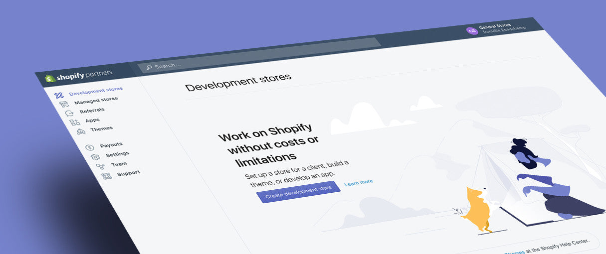 Shopify Partner Dashboard