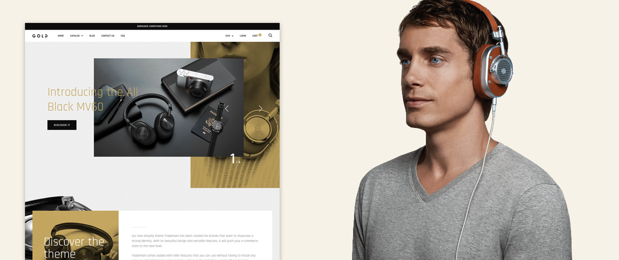 Shopify Plus Expert Maestrooo: Trademark theme