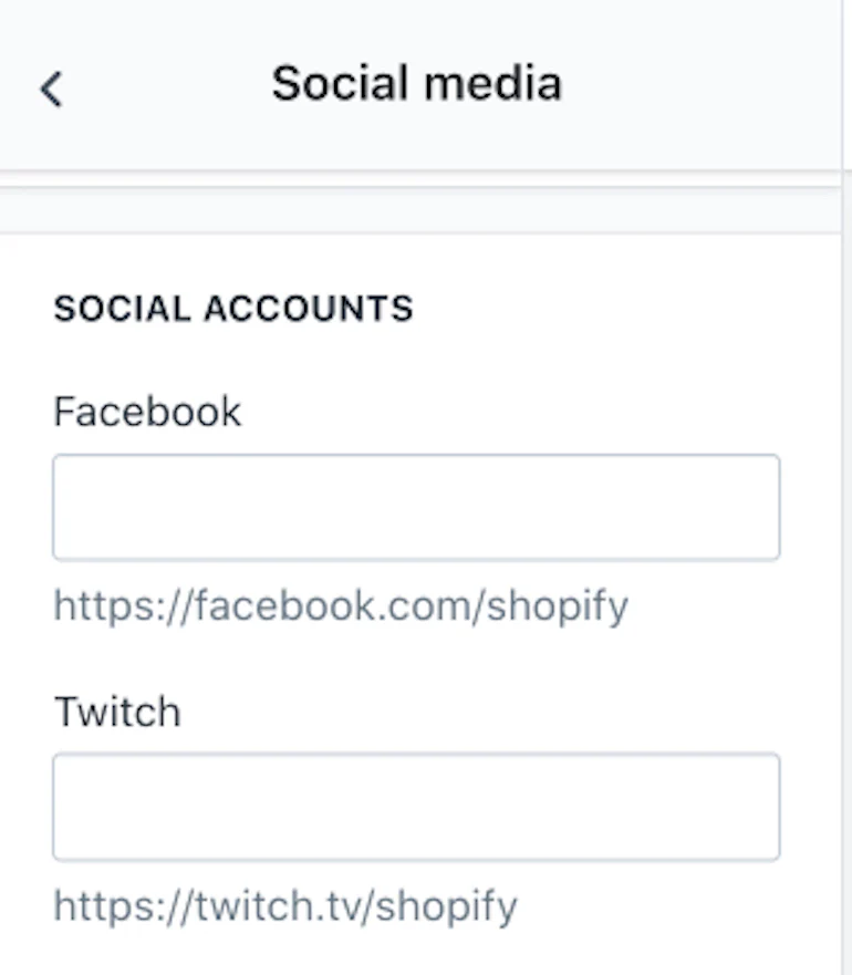 social media marketing icon accounts setting