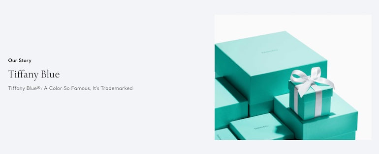 Image of a tiffany blue box