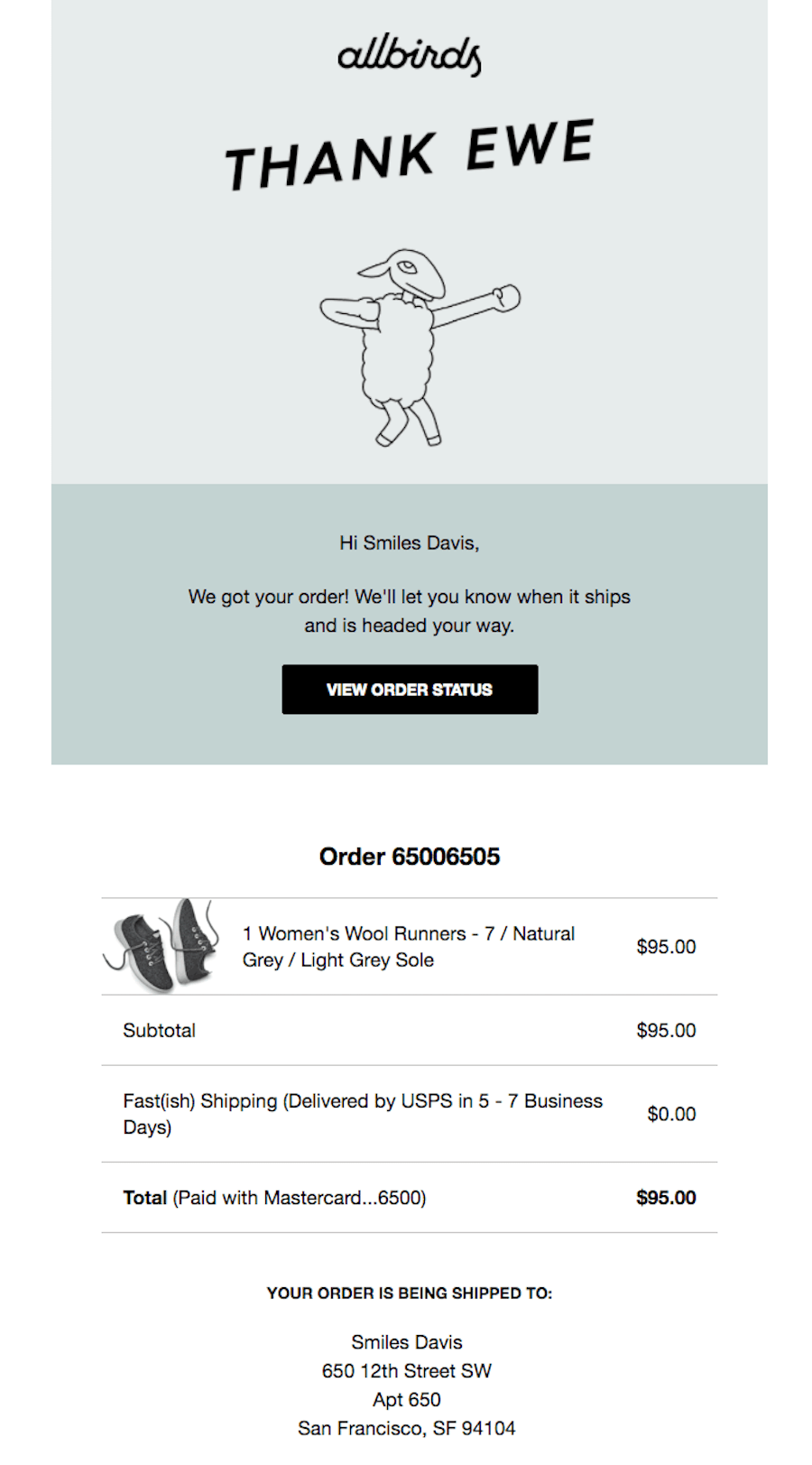 allbirds email format