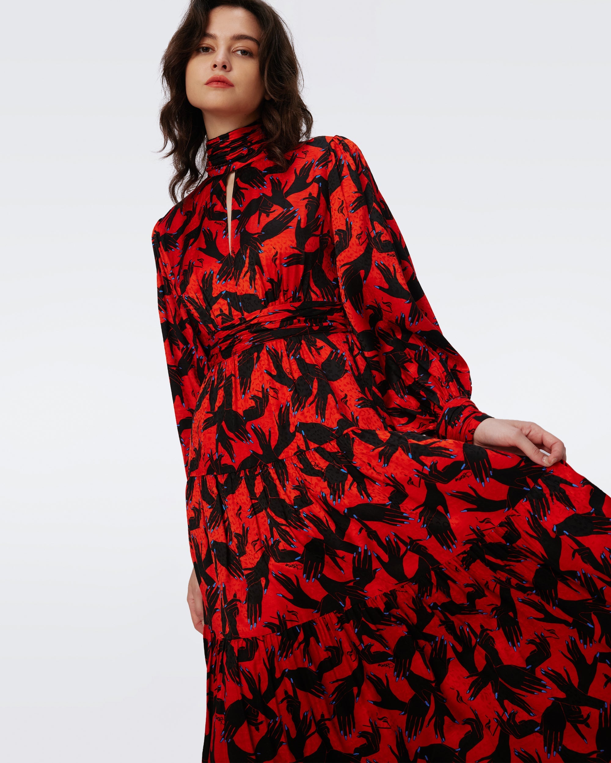 Sai Jacquard Dress - Diane von Furstenberg UK product image