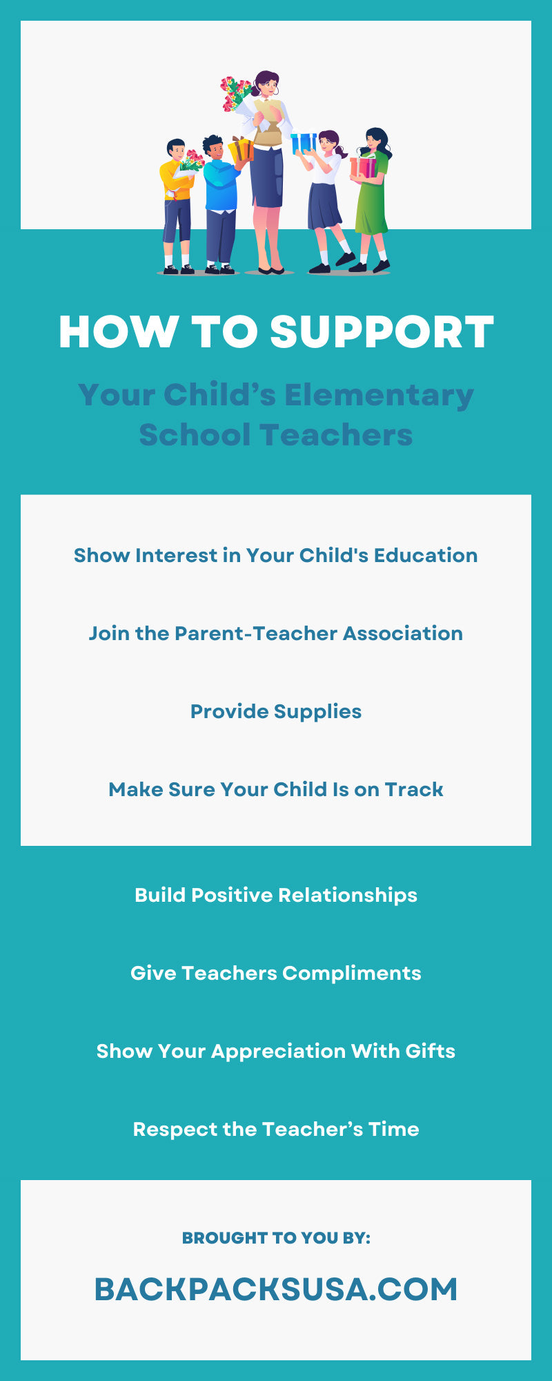 How To Support Your Child’s Elementary School Teachers