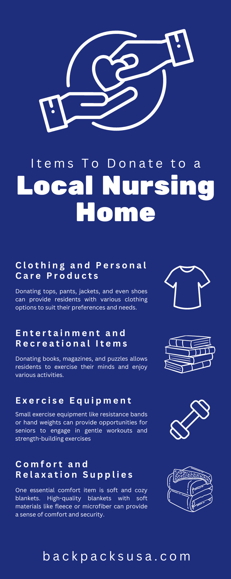 7 Items To Donate to a Local Nursing Home