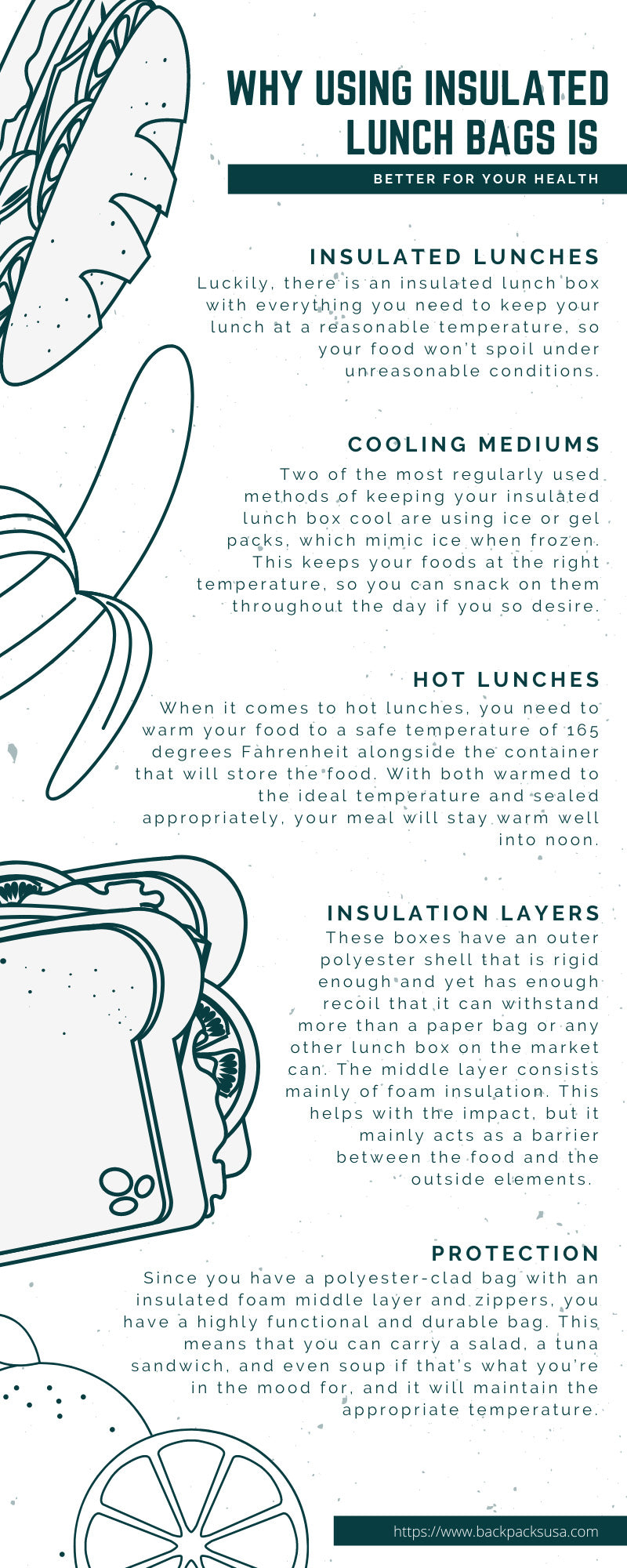 Why Using Insulated Lunch Bags Is Better for Your Health