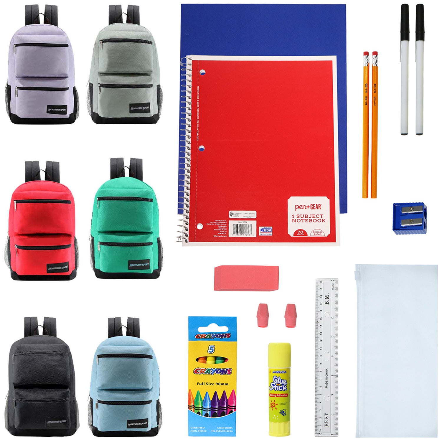 Basic School Supplies Kit - Discontinued
