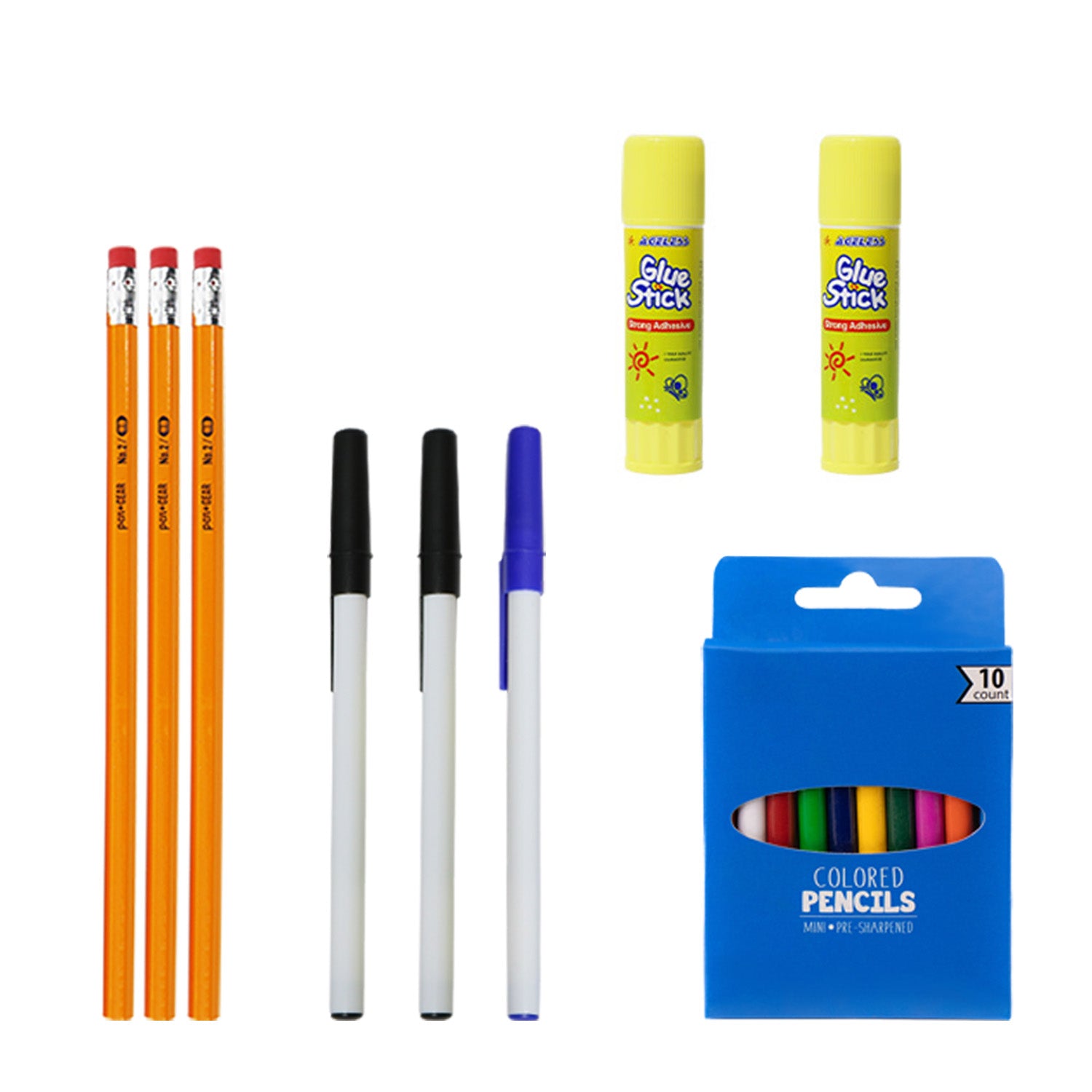 Wholesale 24 Piece School Supply Kit —