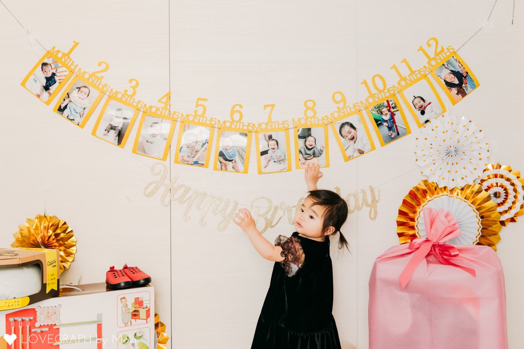 1歳女の子の誕生日 どんな飾り付けが人気 Snsで人気の飾り付けをご紹介