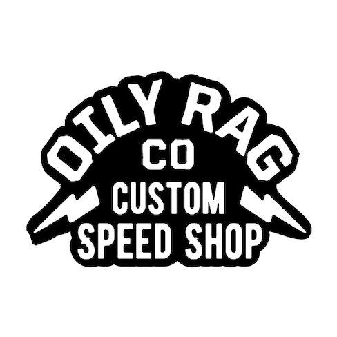 Oily Rag Custom Speed Shop UV & Waterproof Sticker - Oily Rag Co product image