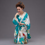 Kimono Lång Blå