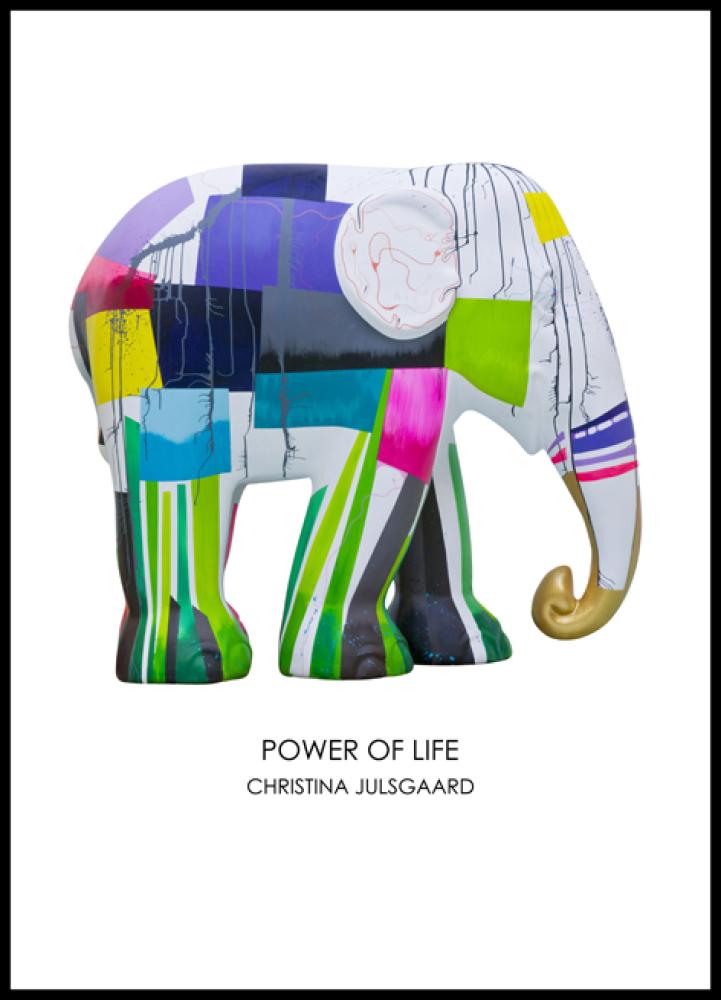 Power Life / art poster 42X59,4 / A2 Christina Julsgaard