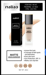 Maliao matte liquid foundation