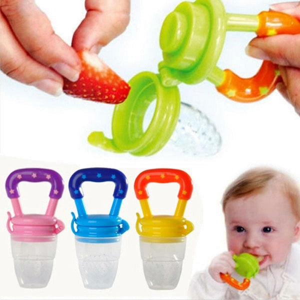 Baby Fruit Pacifier Infant Nipple Food Feeder