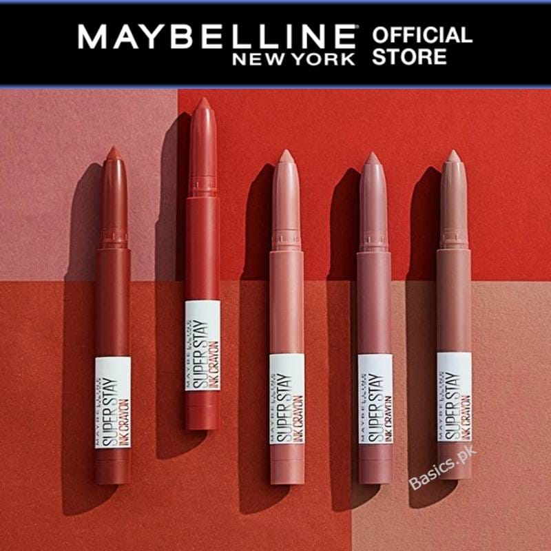 price of maybelline lip crayon