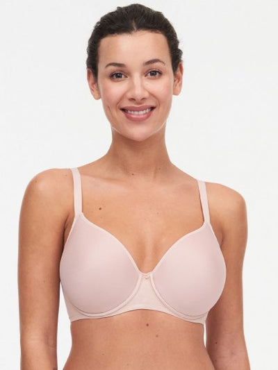 Chantelle Comfort Chic Full Coverage Custom Fit Bra in Nude Rose