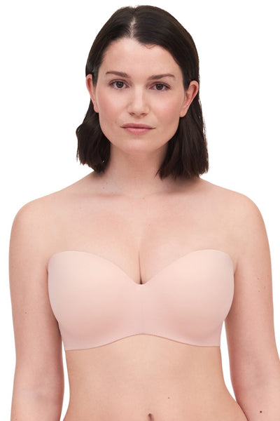 Contrast Lace Balconette Bra Comfy & Breathable Push Up Bow Tie