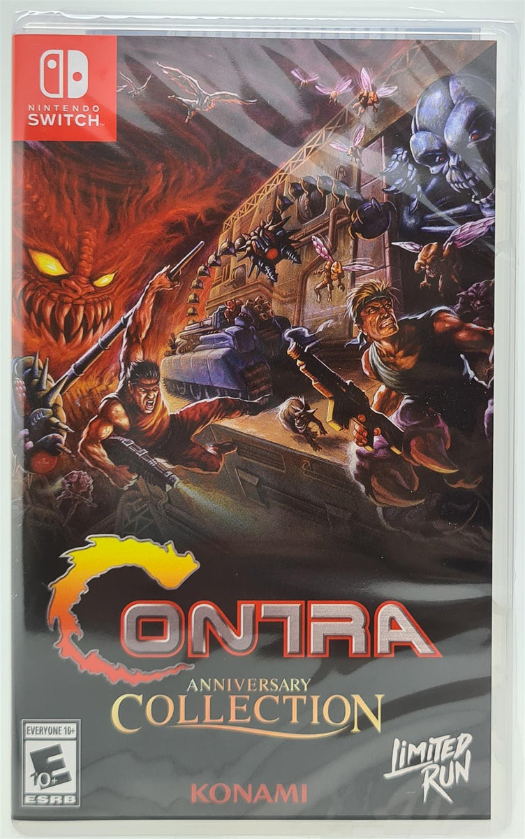 Konami Contra Anniversary Collection Nintendo Switch Game,