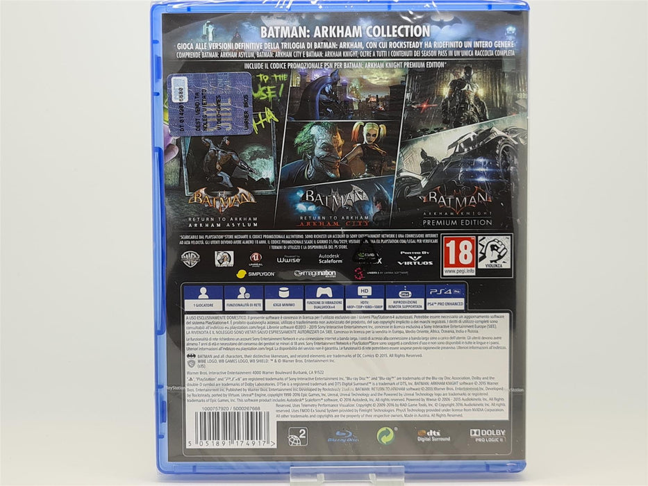 PS4 - Batman Arkham Collection (IT) PlayStation 4 — Hardy Games