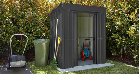 Metal Pent Garden Shed