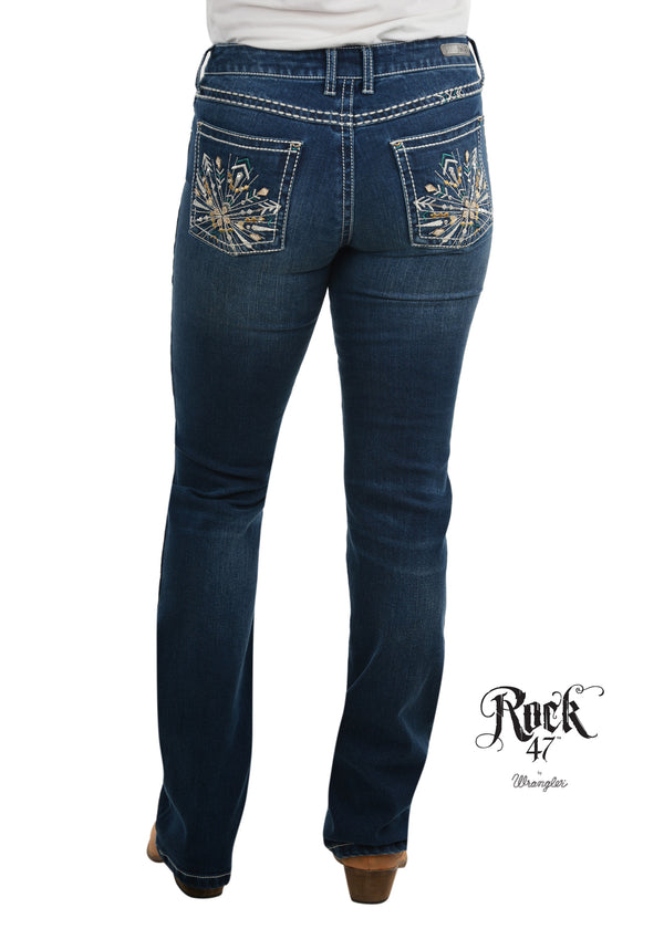 Womens Wrangler Rock 47 Jeans - Joanna - 34 Leg - X1W2247586 - Hollis Rural  Trading
