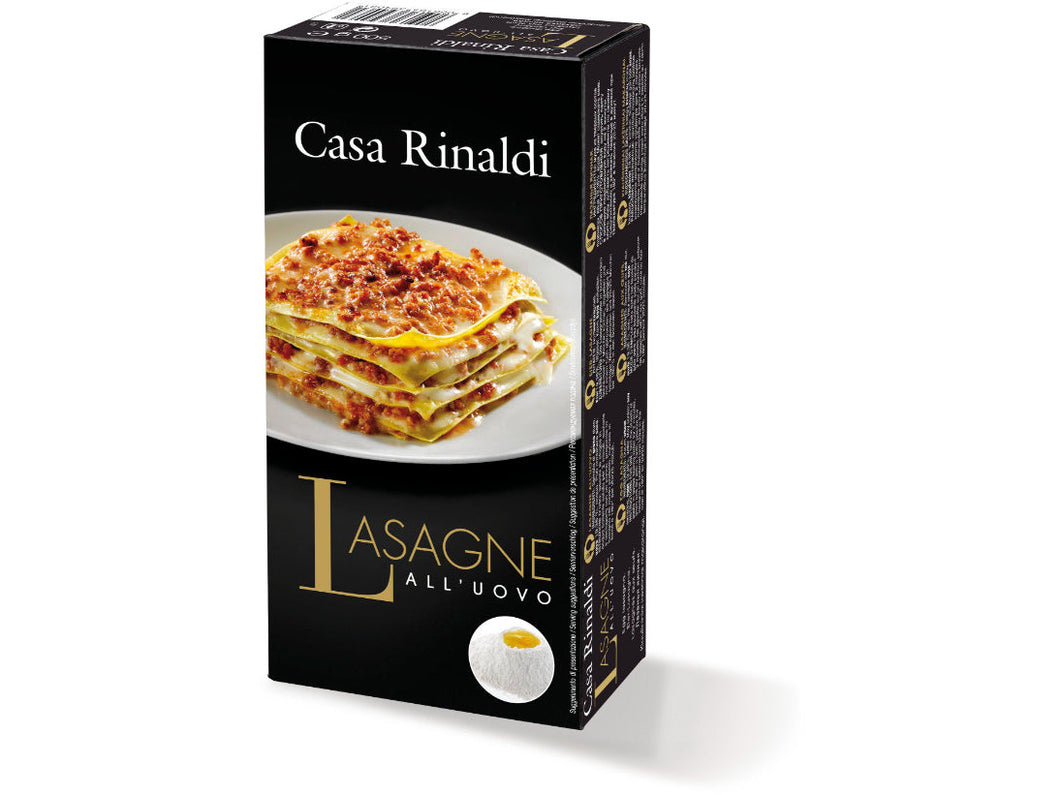 Casa Rinaldi Lasagne All'Uovo 500gr – Meats And Eats
