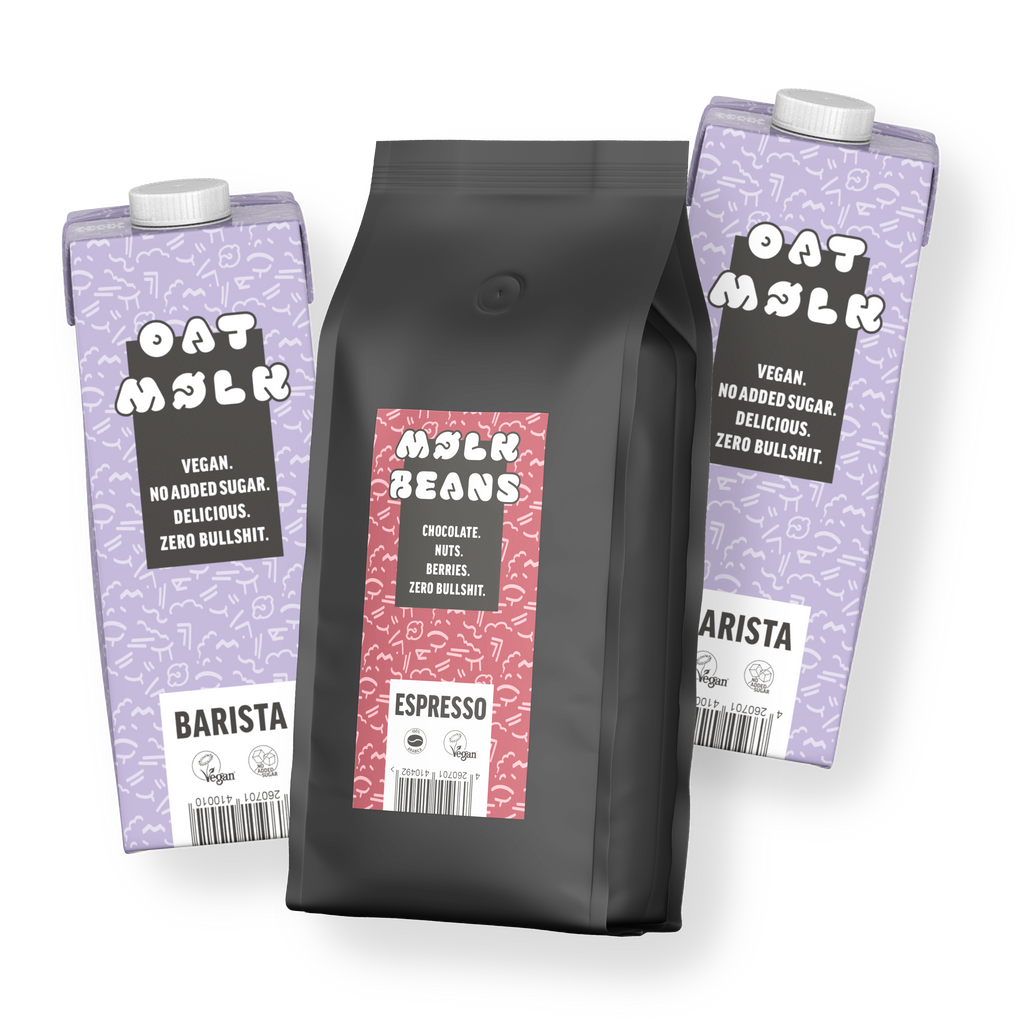 Oat Mølk Barista — für 100 Cloudy Schaum in deinem Kaffee Moelk Company